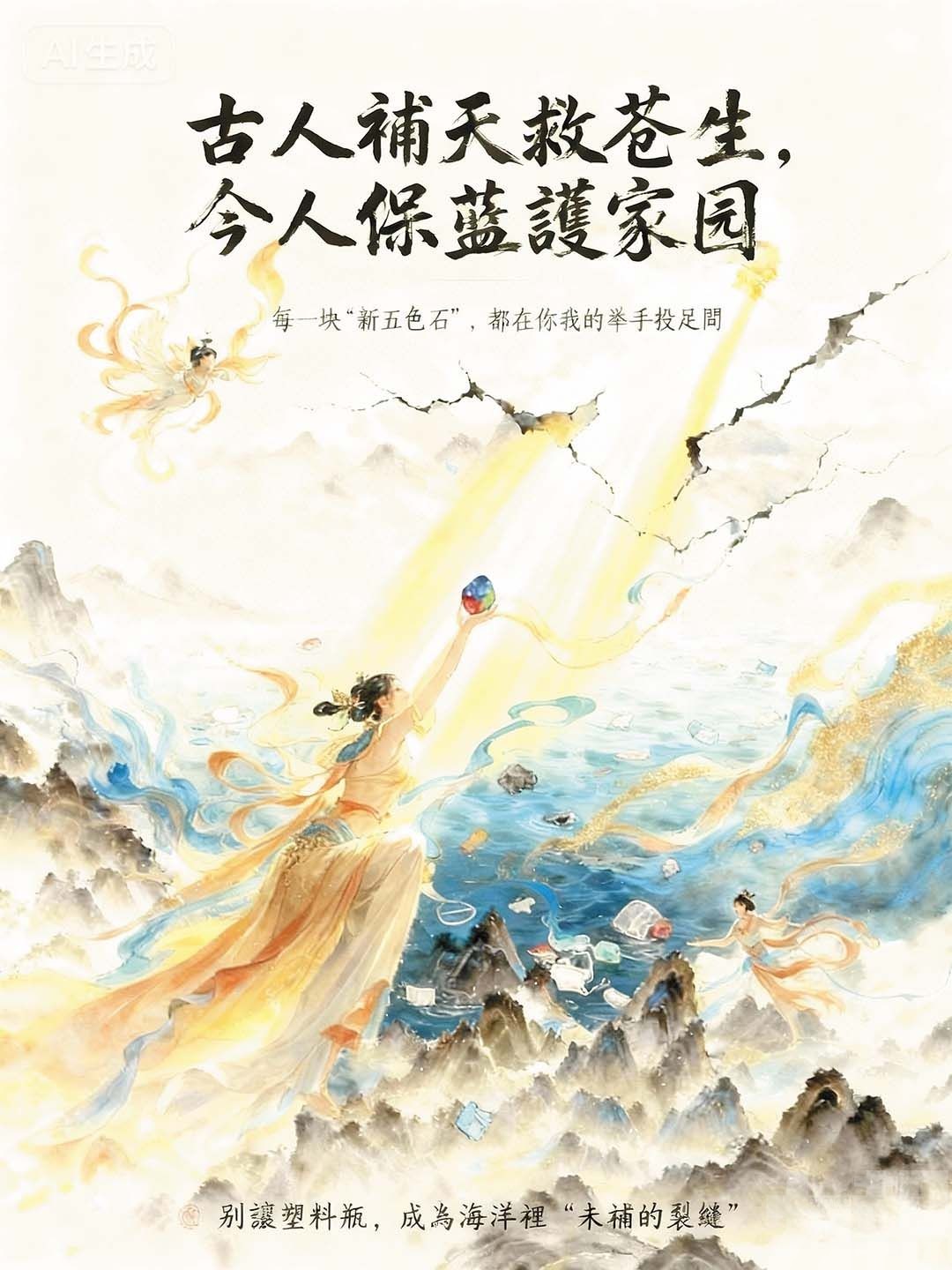 結合中華民族故事宣揚環保理念