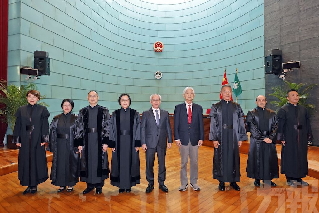 澳門六位法官宣誓就職
