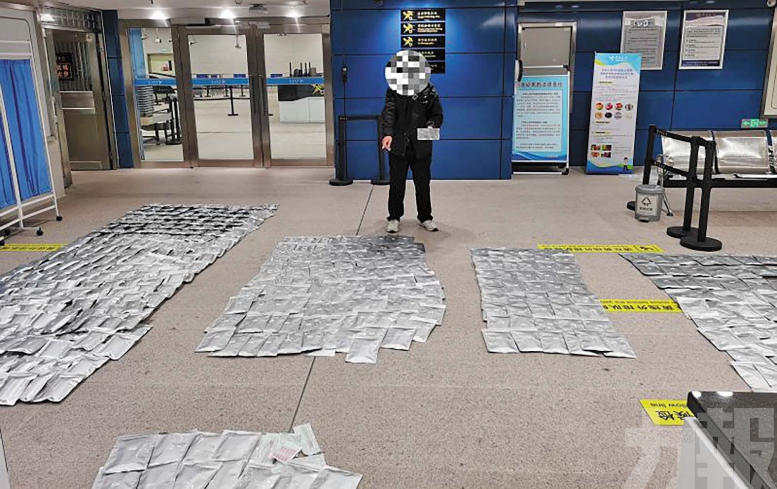 四旅客移送緝私部門處理