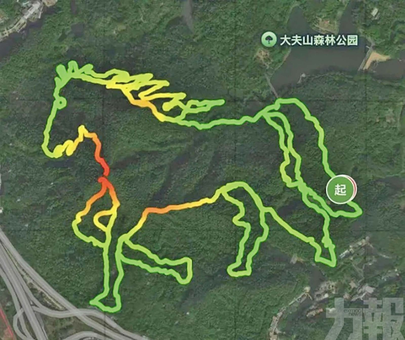 園方緊急關閉路線