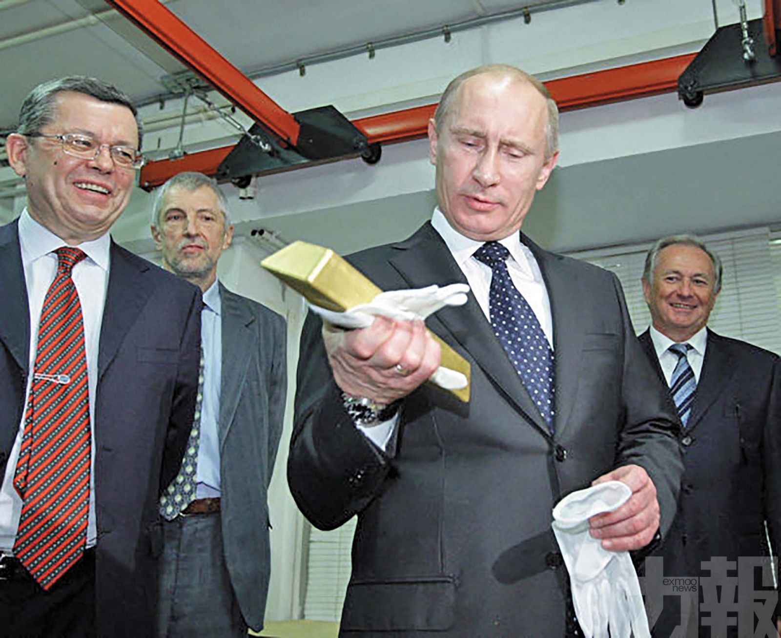 俄羅斯黃金儲備暴增