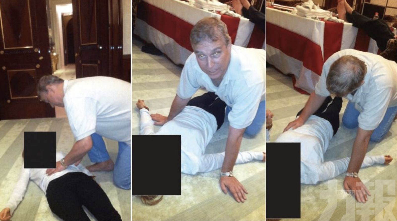 安德魯王子跪趴女性不雅照流出