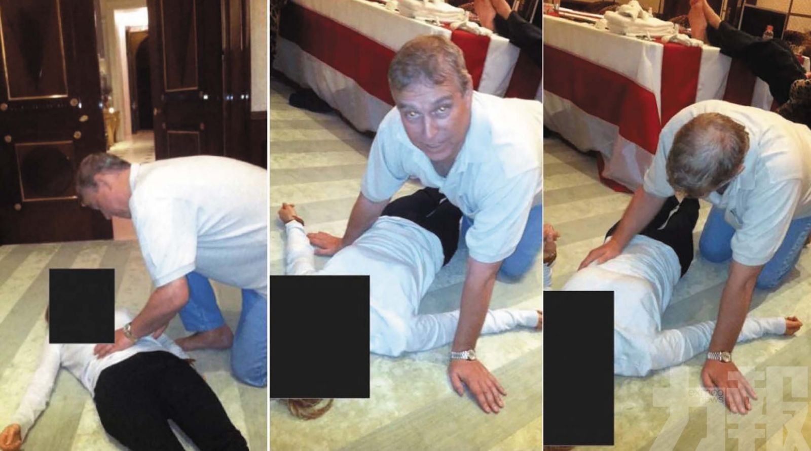 安德魯王子跪趴女性不雅照流出