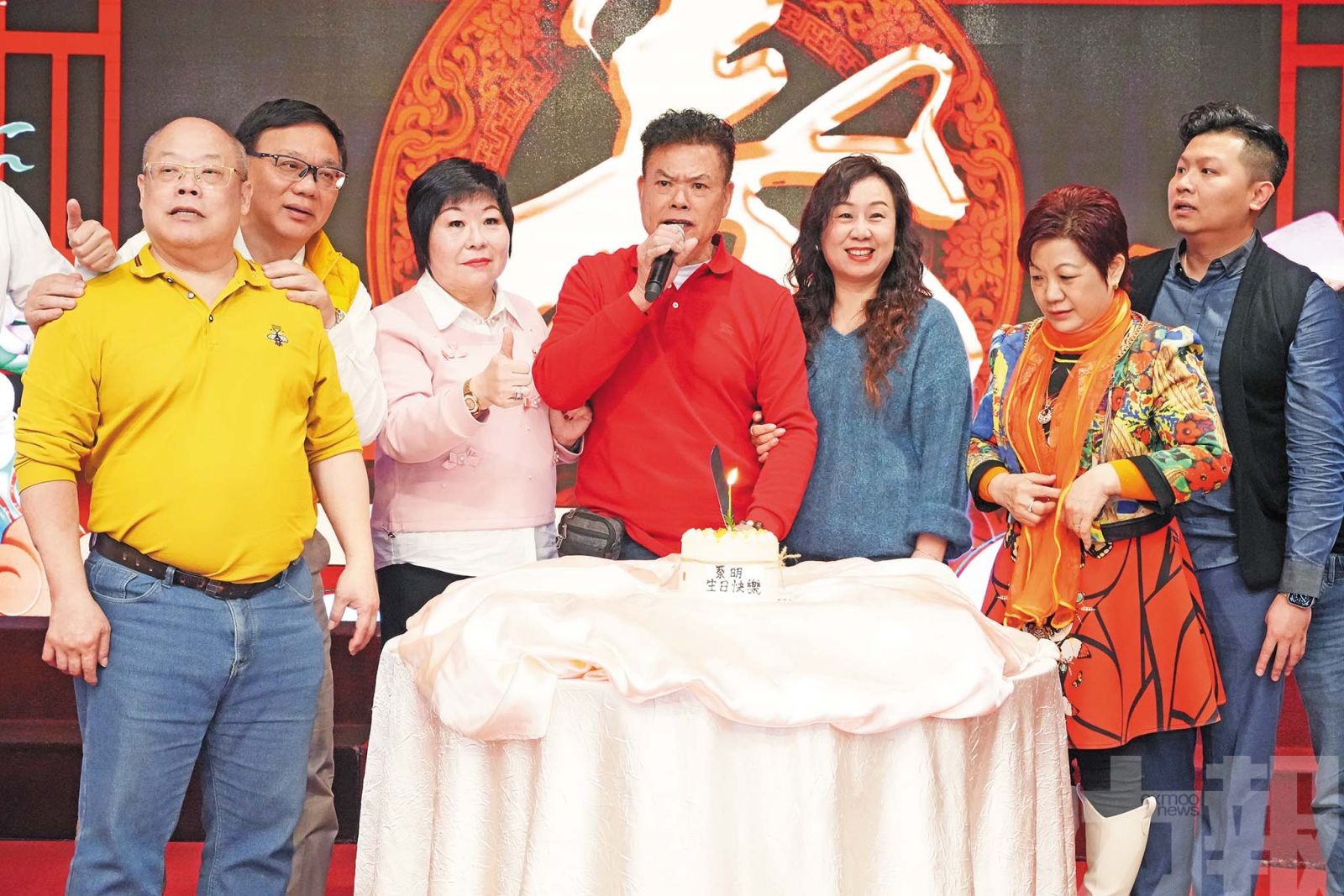 向居民送祝福促社區和諧