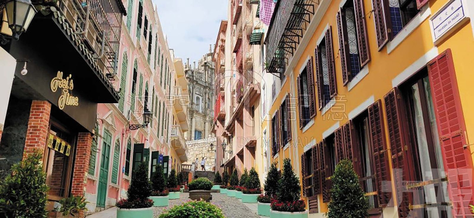 澳門街頭的美麗邂逅