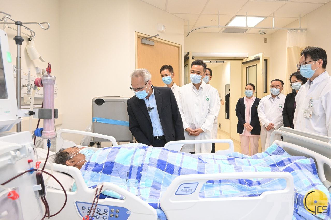 訪前線工作人員致新春祝福