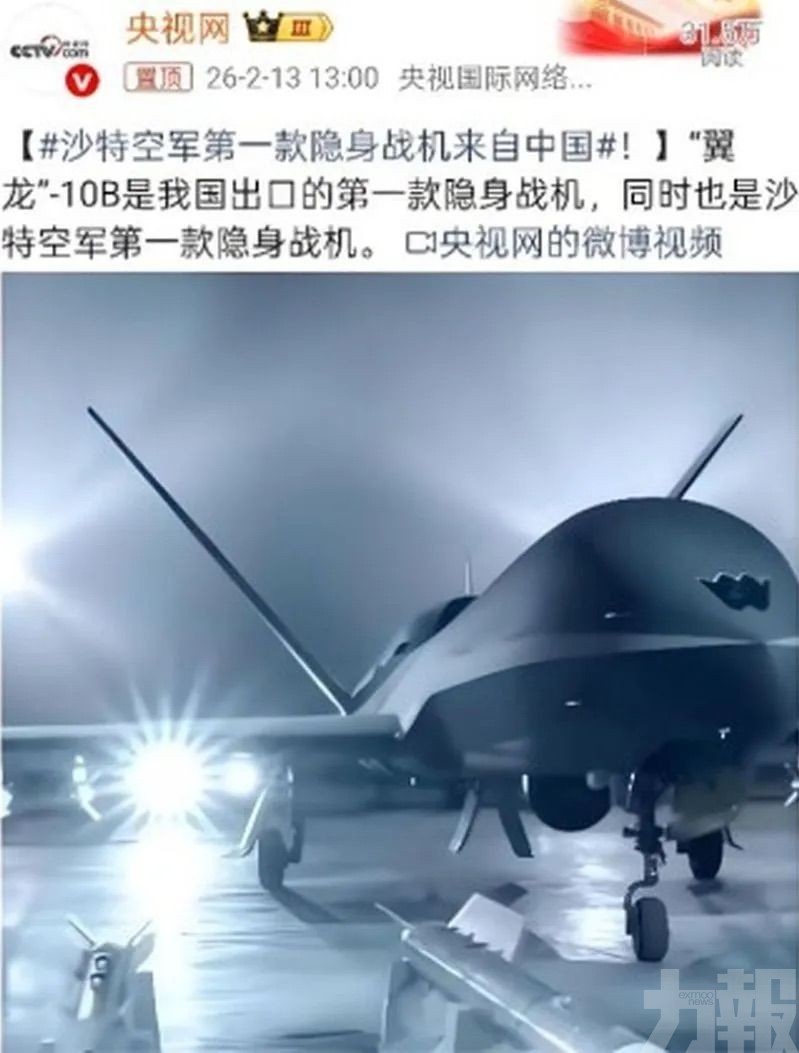 翼龍10B落戶沙特