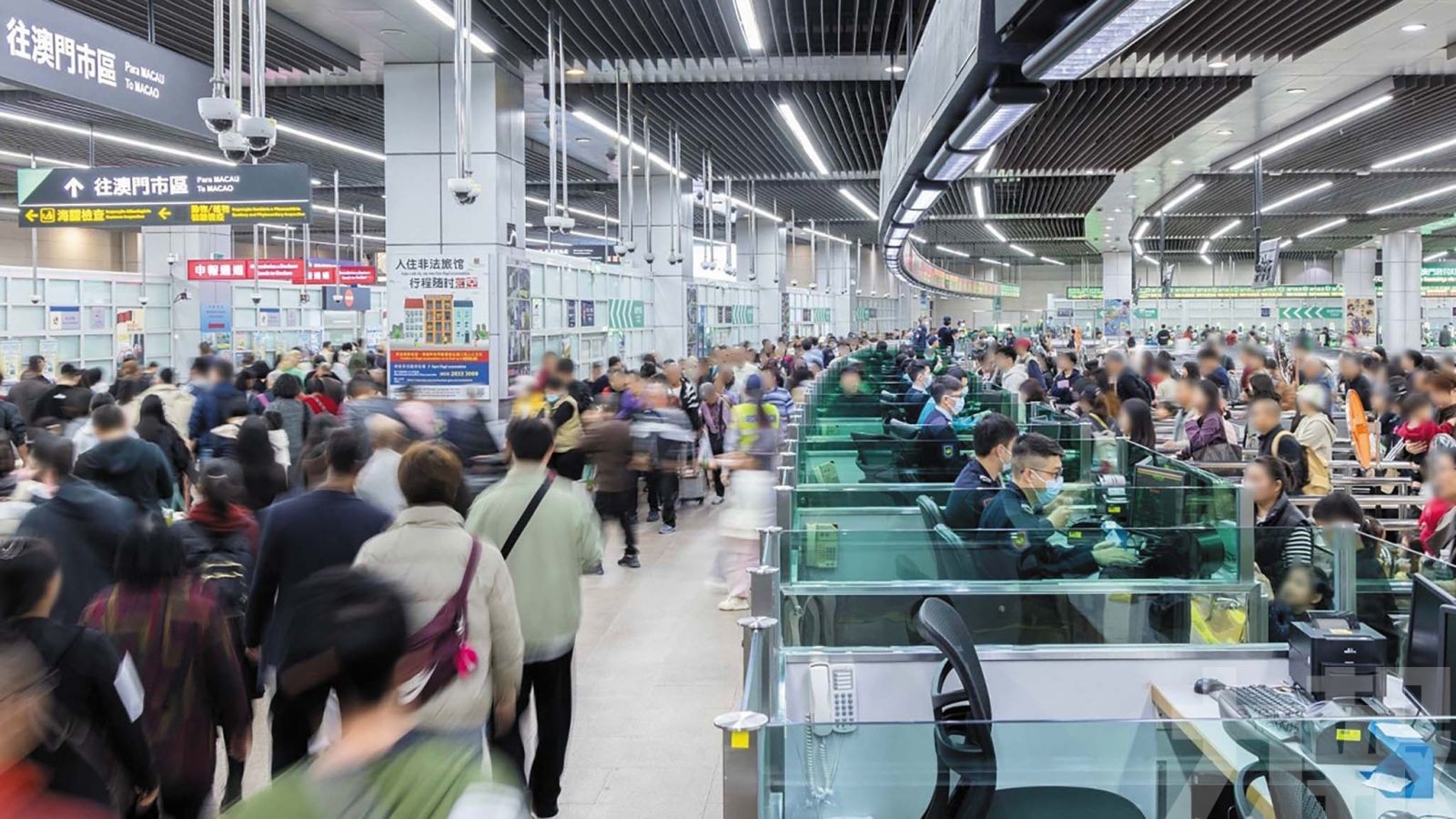 日均逾61萬人次通關增7.9%