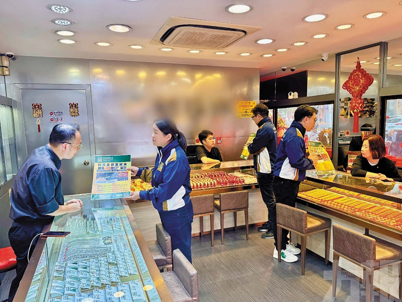 宣傳防範「金包銀」詐騙