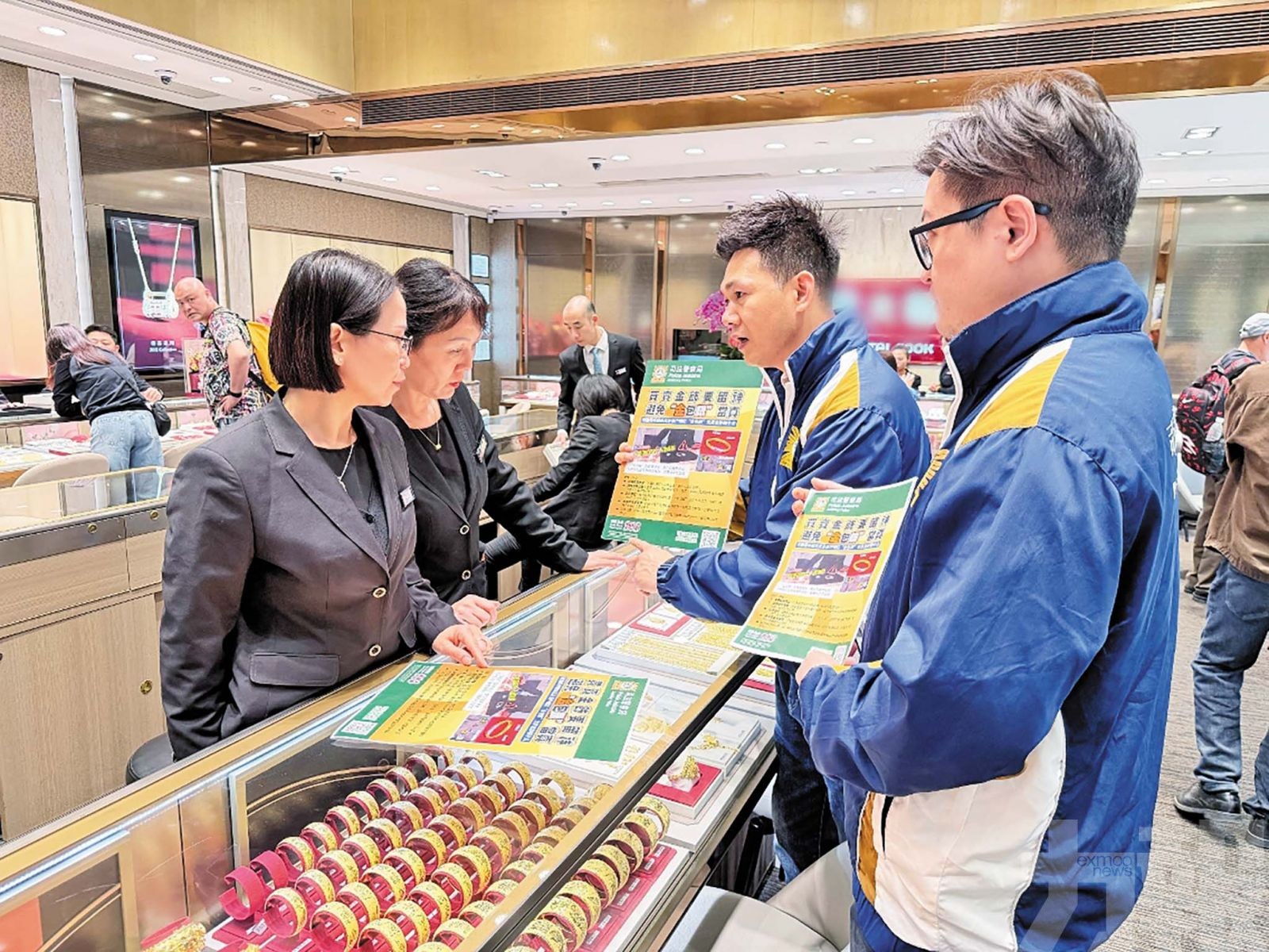 宣傳防範「金包銀」詐騙