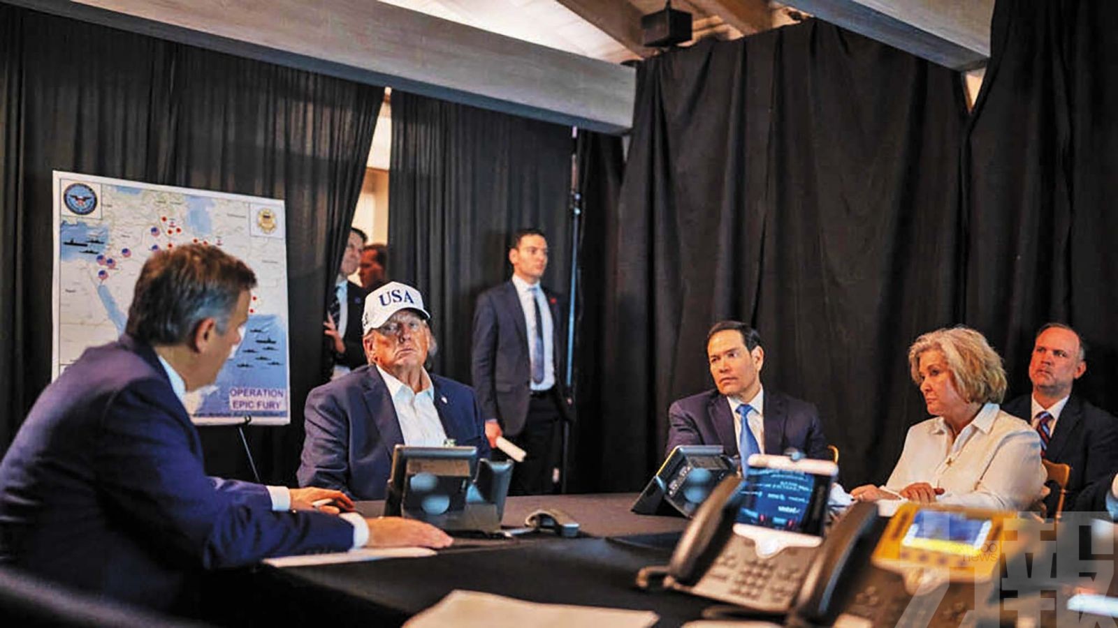 特朗普：空前力量回擊報復行動