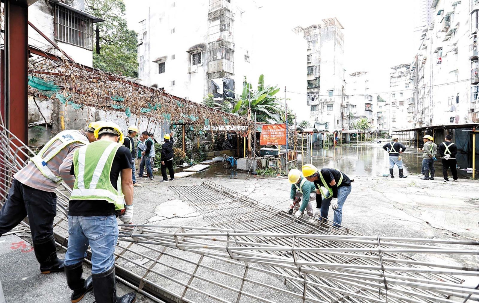 計劃用作臨時停車場