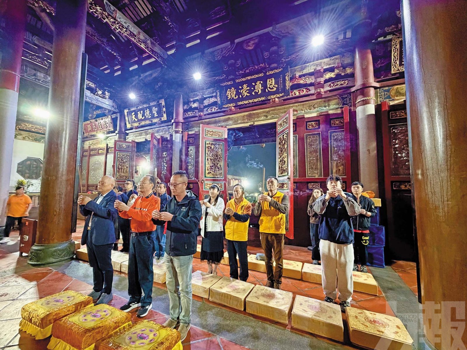 善信祈福國家昌盛澳門繁榮