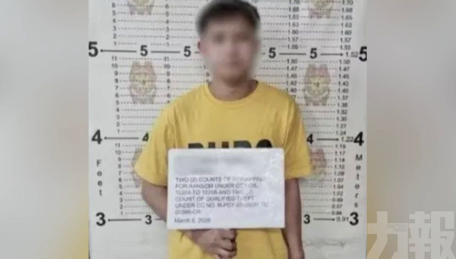 曾斬斷手指勒索100萬美元贖金