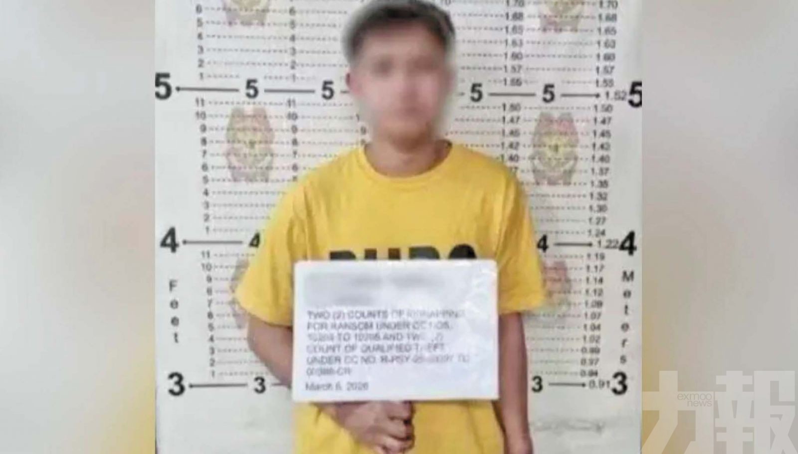 曾斬斷手指勒索100萬美元贖金