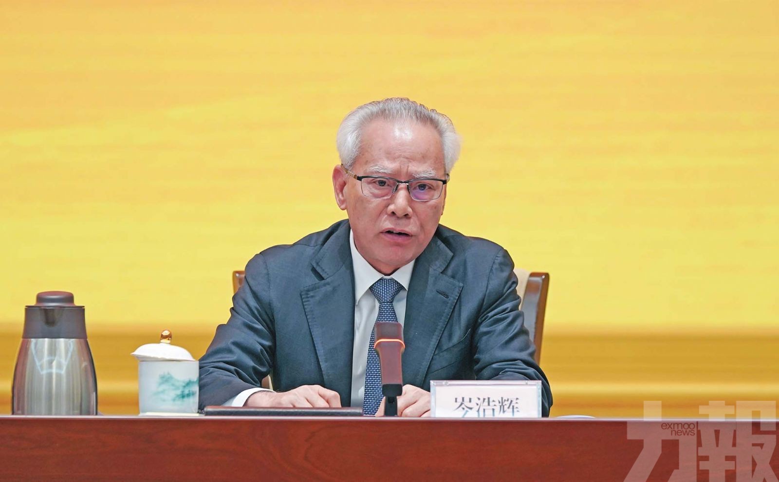 岑：把兩會精神轉化為實際行動