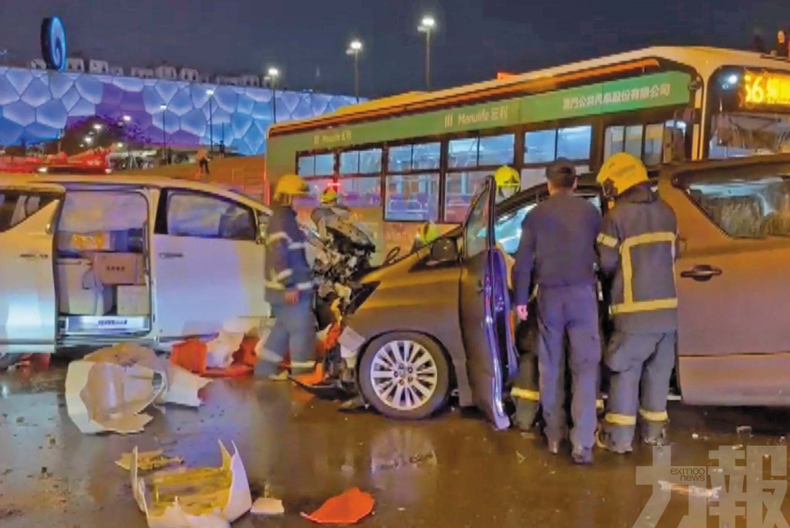 疑因超速及彎位違規超車肇禍