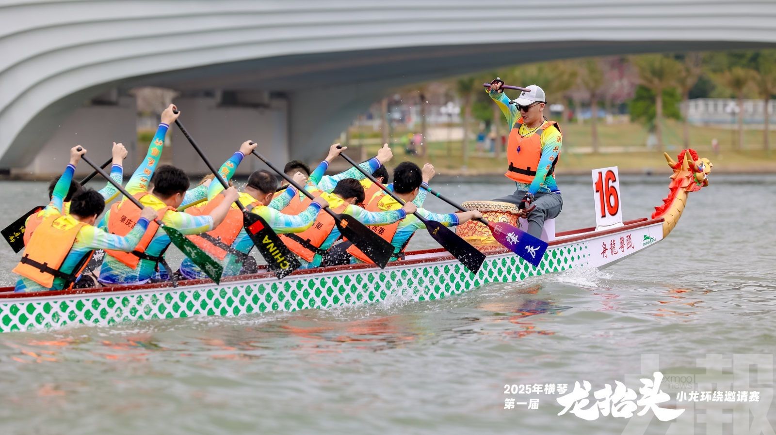 ​橫琴「龍抬頭」小龍賽今起揚槳開賽