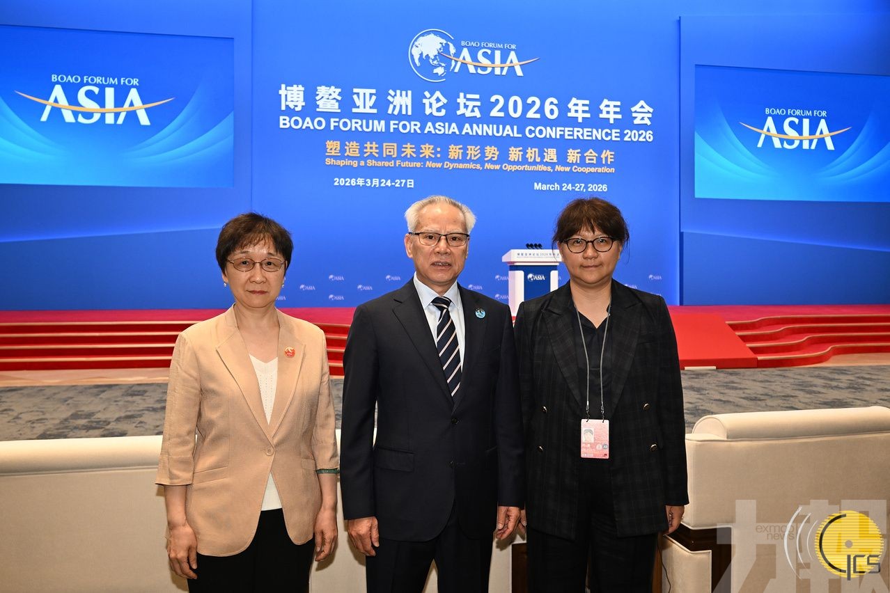 晤海南省委書記馮飛共商瓊澳進一步合作