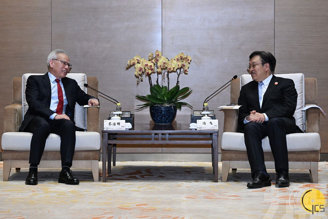 晤海南省委書記馮飛共商瓊澳進一步合作