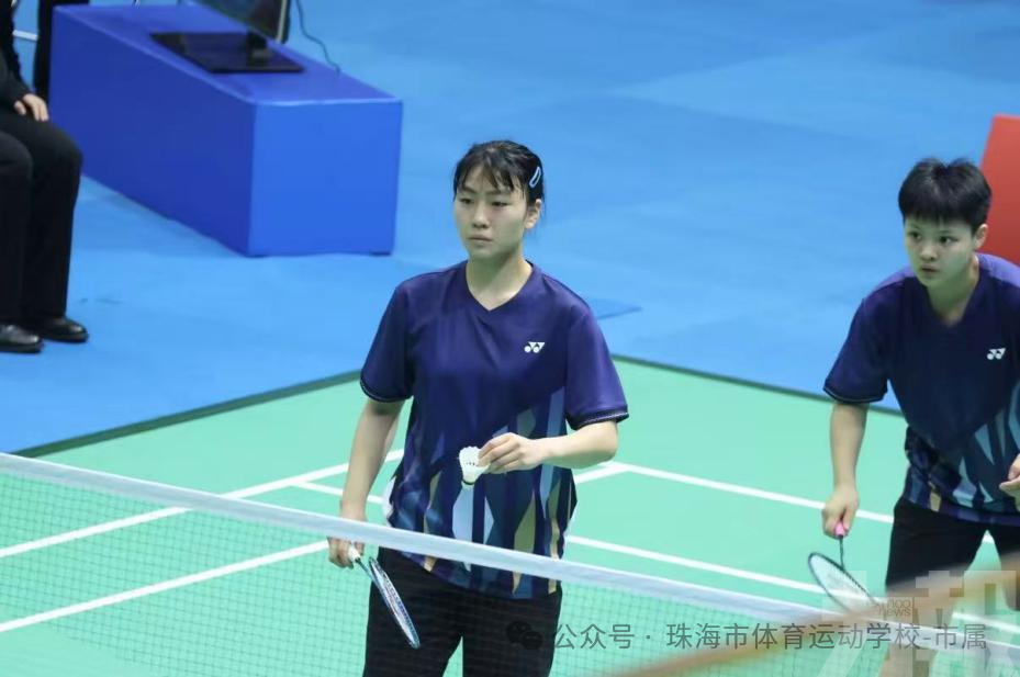 珠海選手魏玥玥奪女雙冠軍