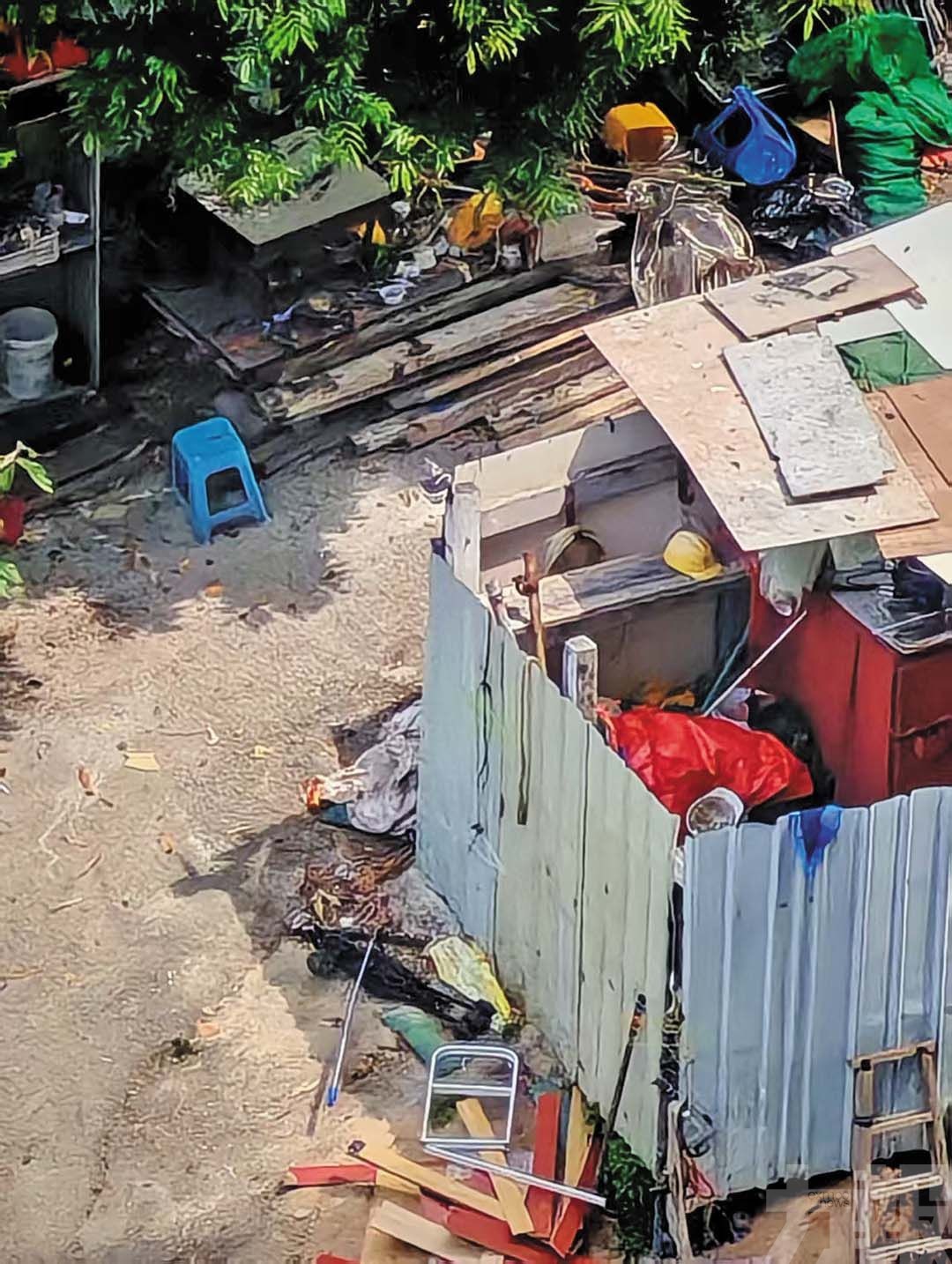 松山腳亂草雜物應予清理