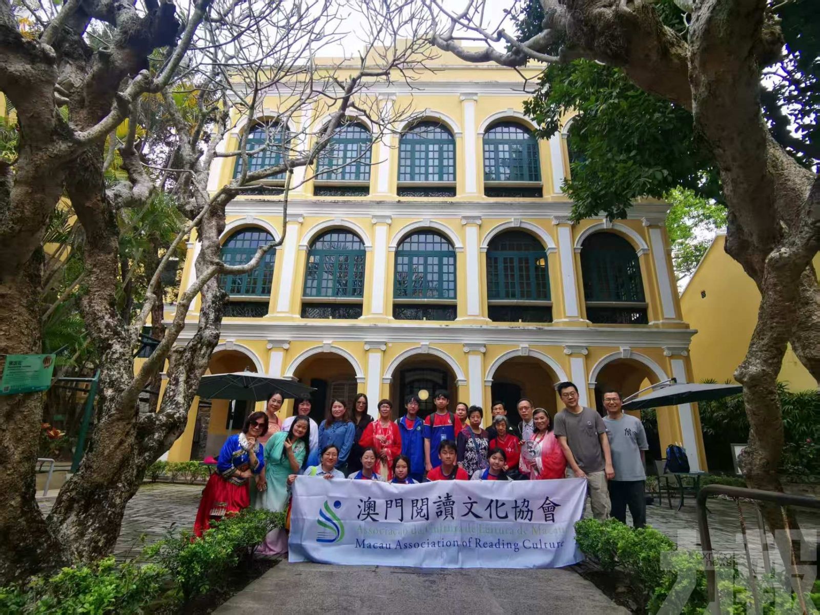 澳門閱讀文化協會辦「漫步古城・世遺尋蹤」活動
