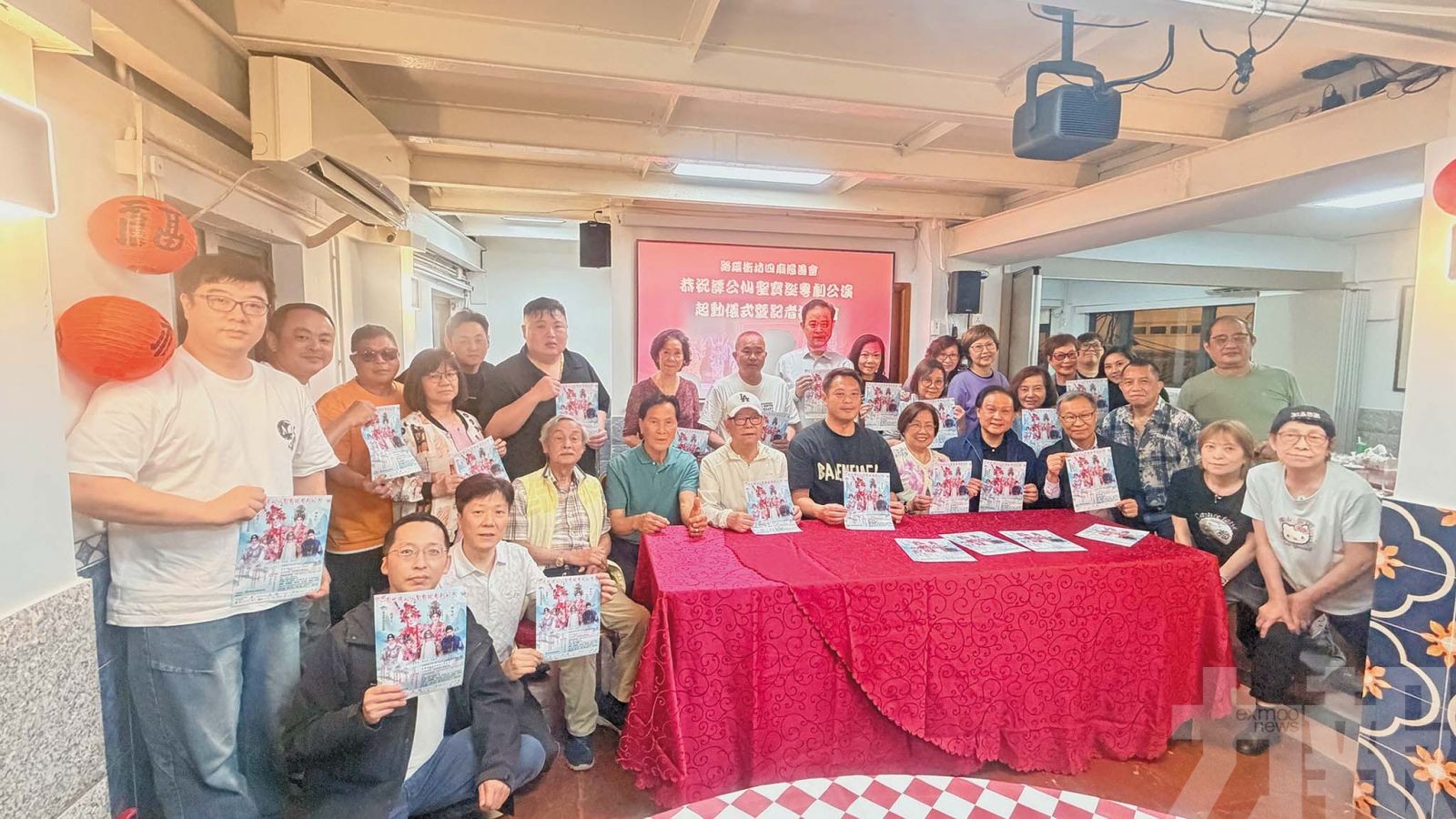 路環四廟慈善會賀誕粵劇公演籌款啟動