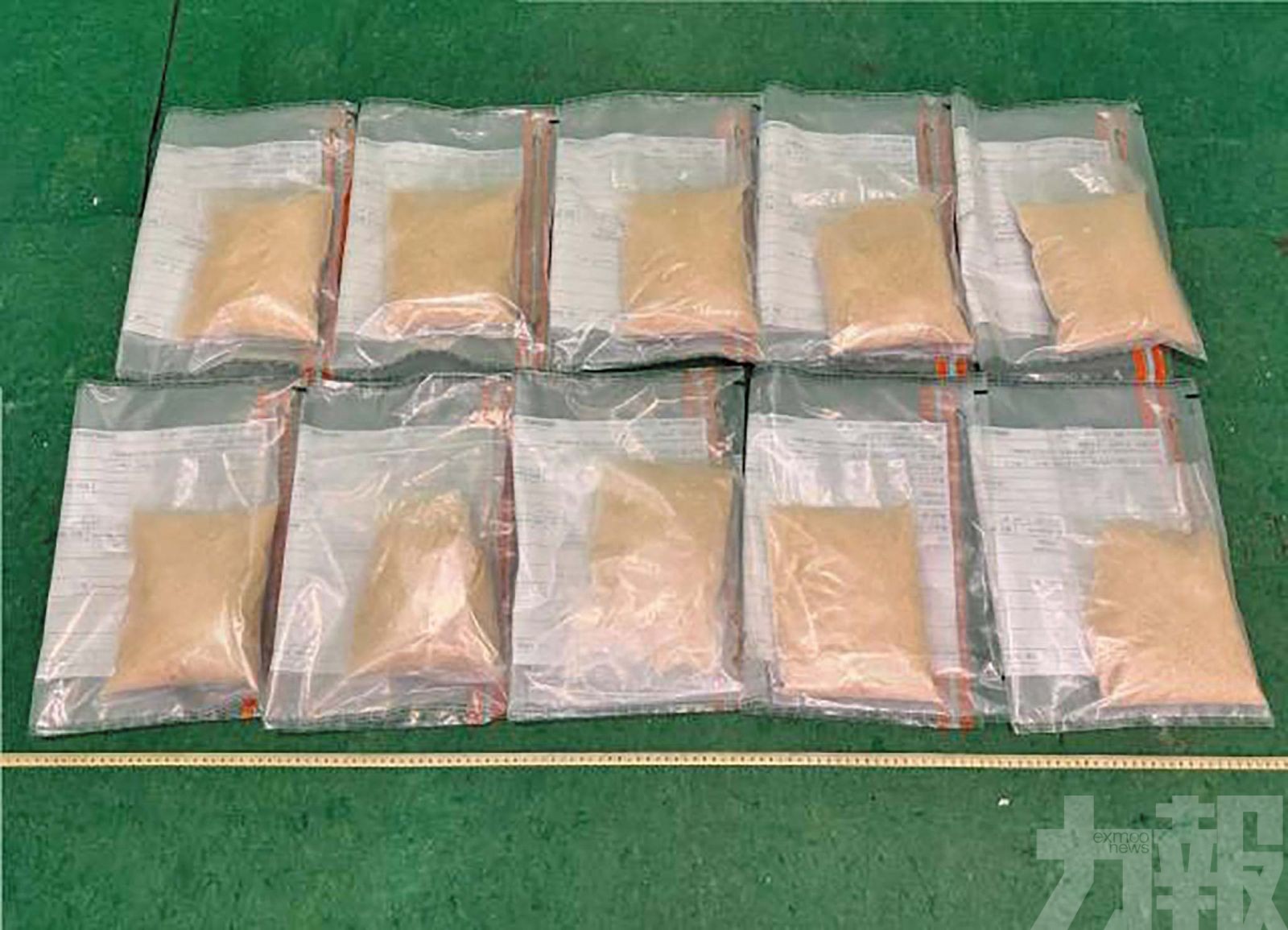 檢22公斤K粉市值約900萬