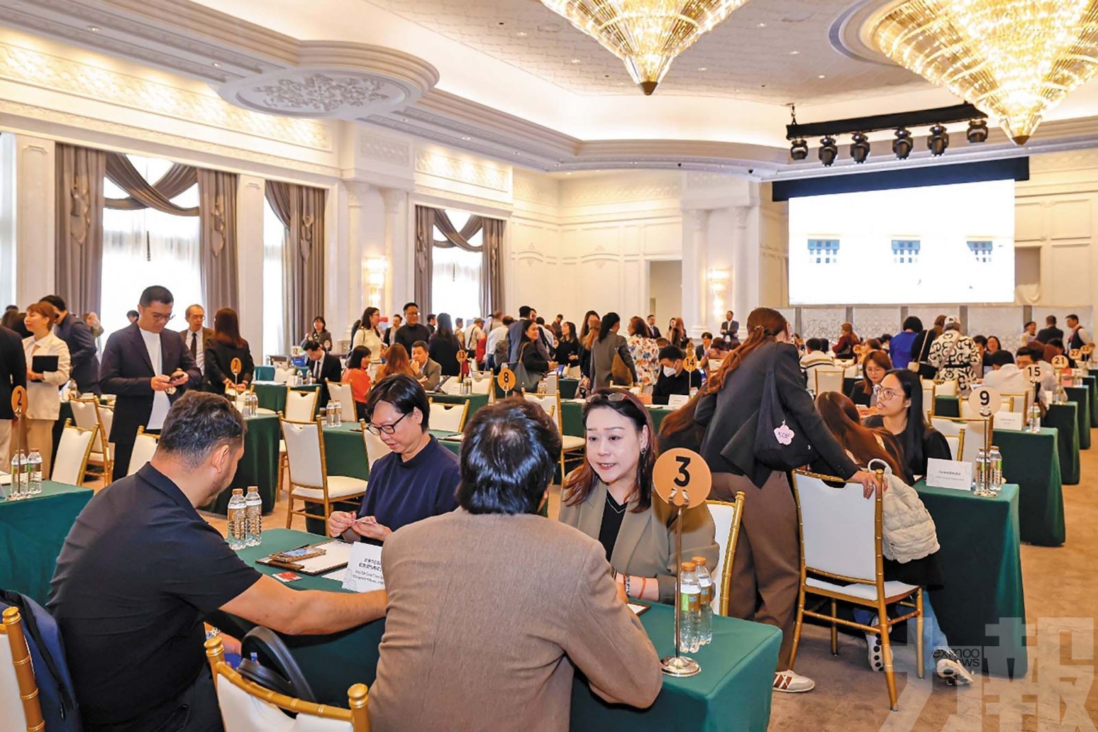 業界洽談會昨率先舉行