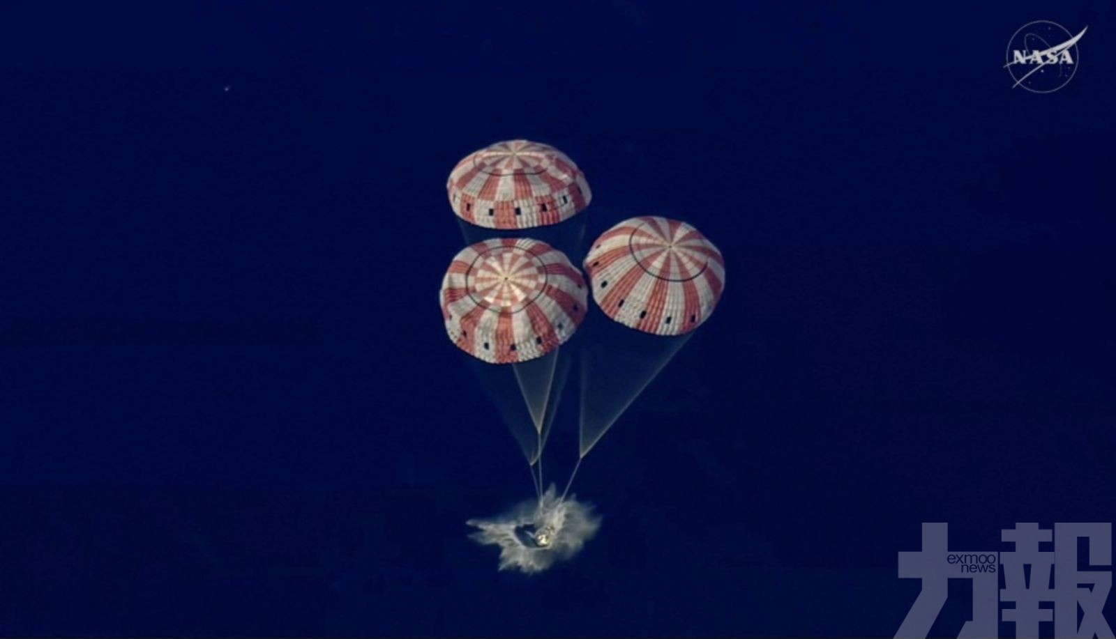 人類半世紀首度載人繞月任務完成