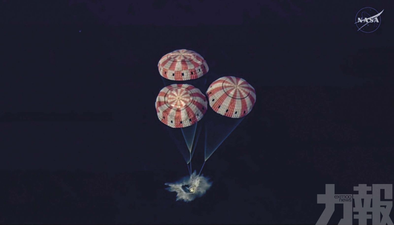 人類半世紀首度載人繞月任務完成