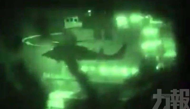 陸戰隊垂降登檢畫面曝光