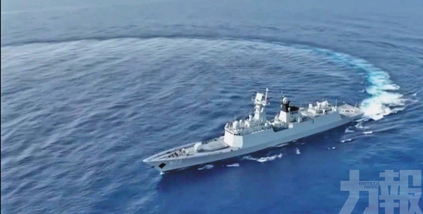 054A艦主炮上彈纏鬥20小時驅離