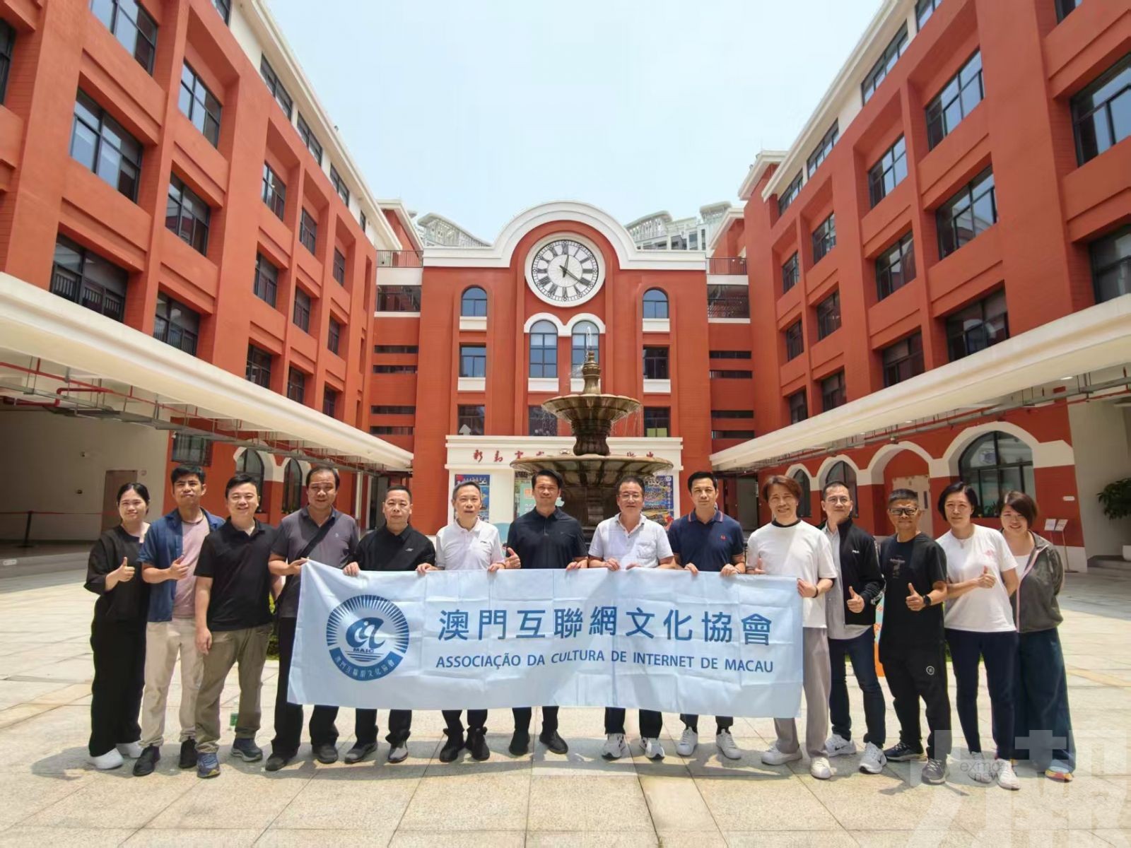 澳門互聯網文化協會專題考察橫琴珠海