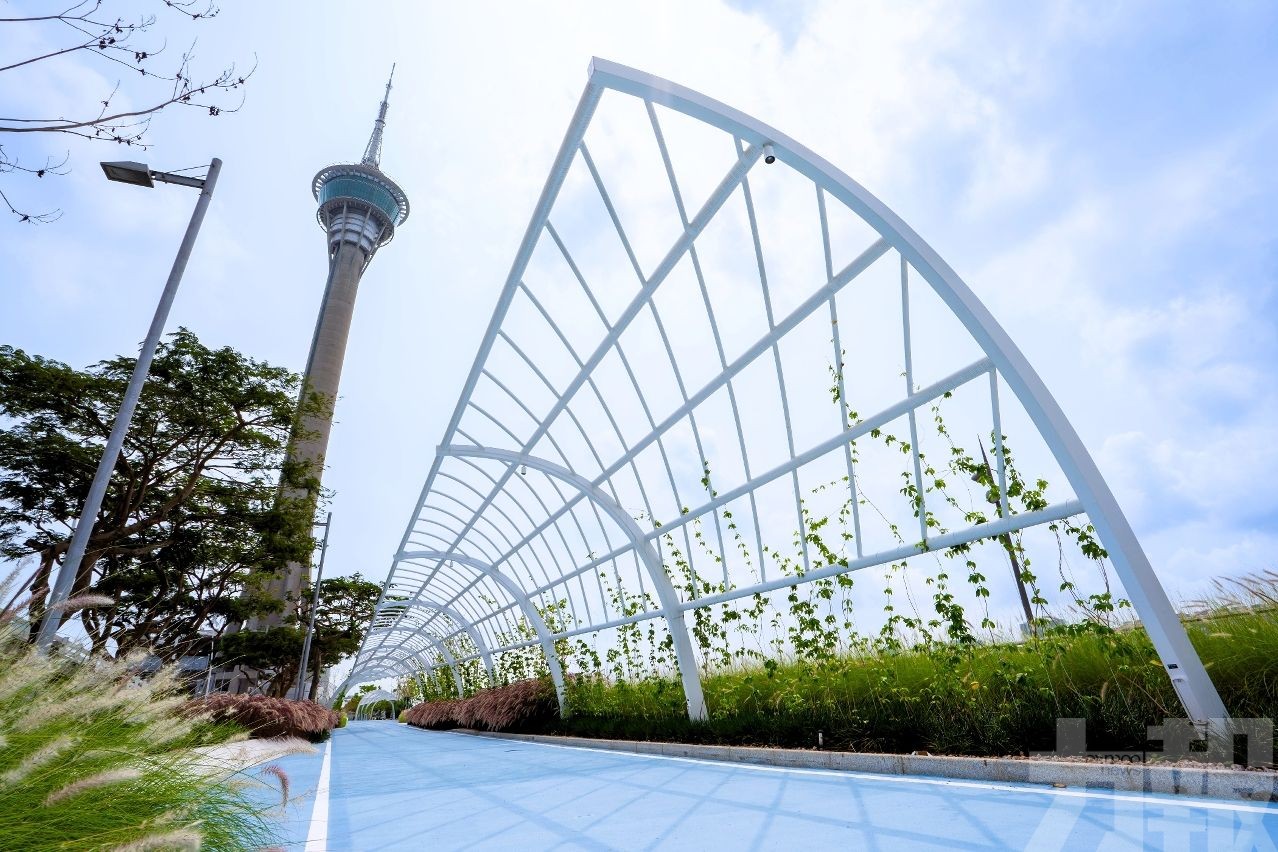 南岸海濱綠廊二期二區今起開放使用