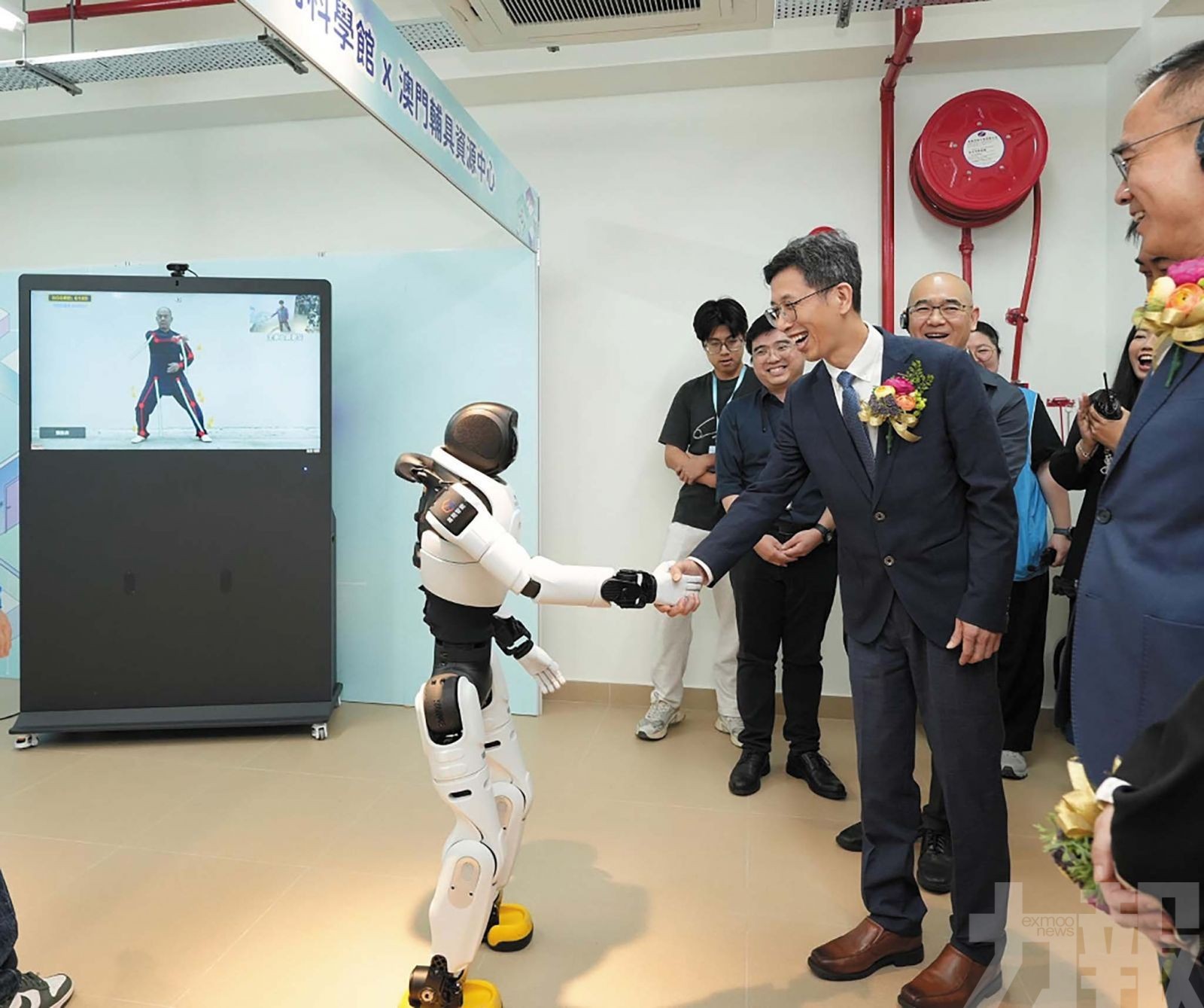 展示區開放參觀促銀髮產業發展