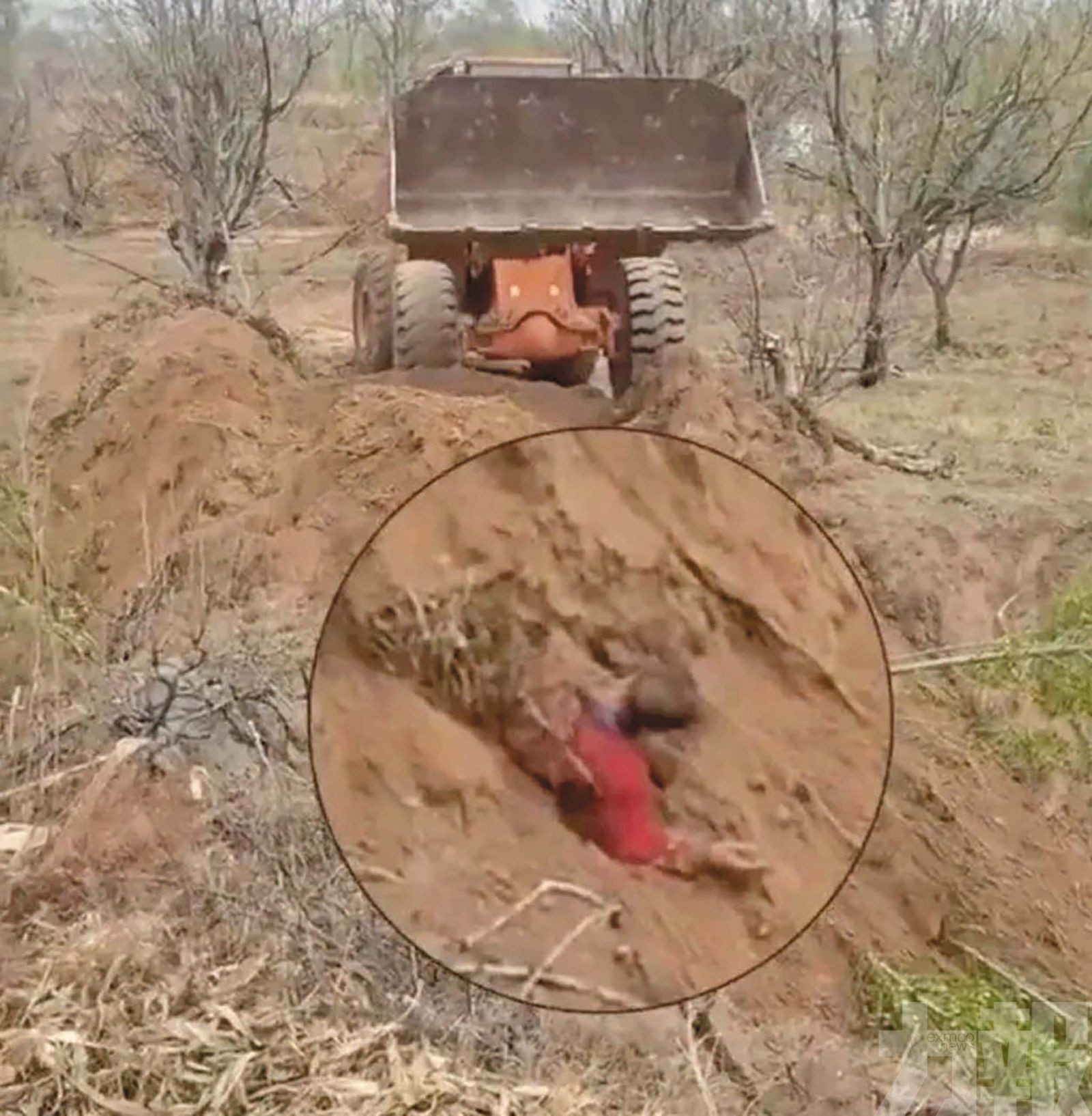 前村支書開鏟車活埋村民被刑拘