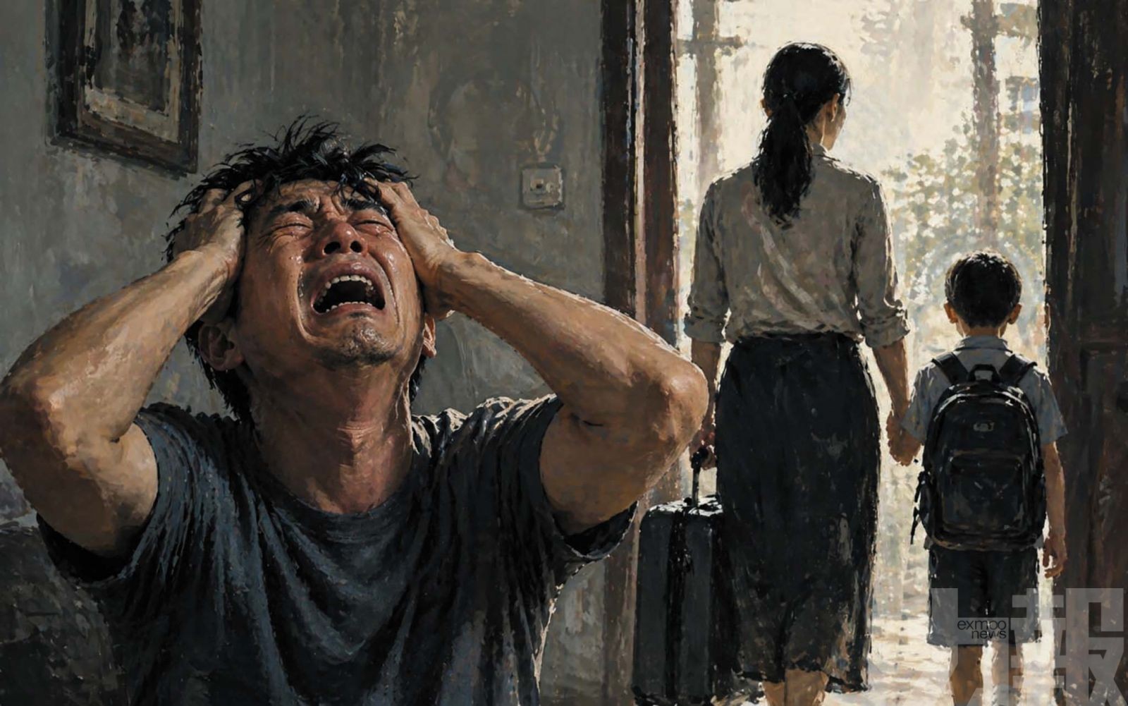 男揭養14年兒子竟是「別人種」