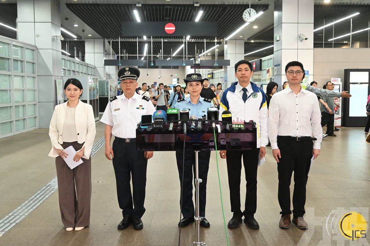 有片！跨部門緊密部署迎五一長假大量旅客訪澳