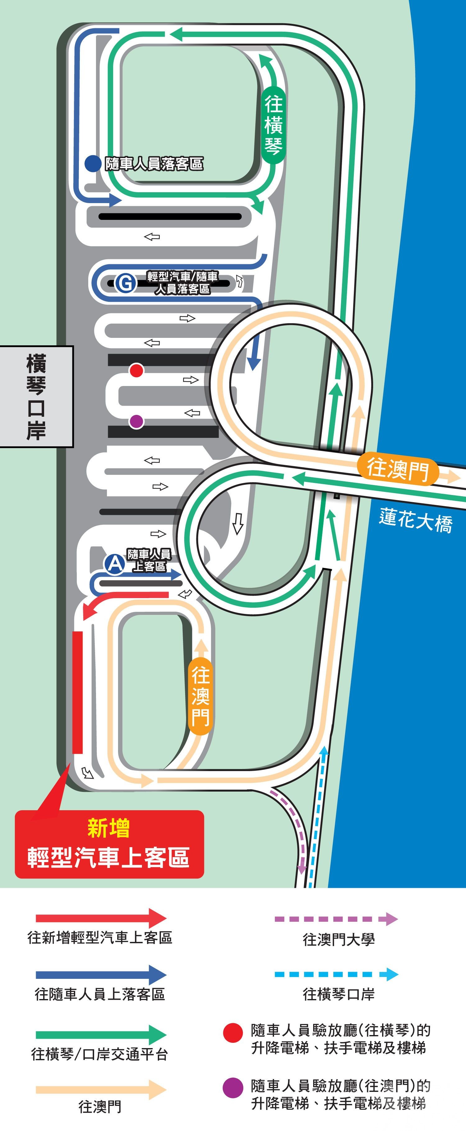 增新輕型汽車上客區