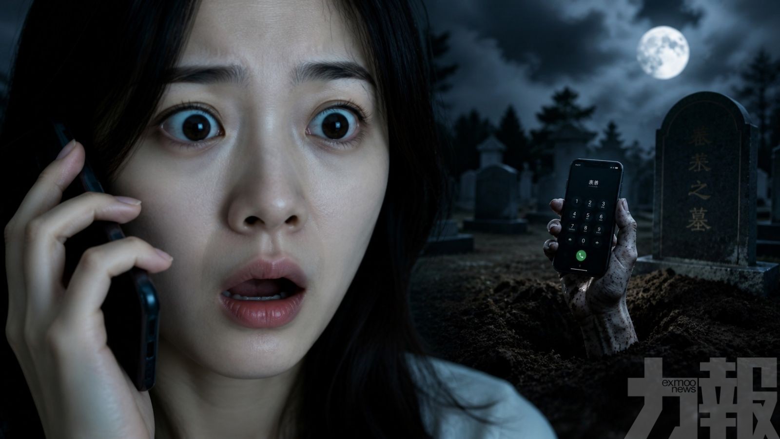 女嚇親報警揭盜墓賊惡作劇