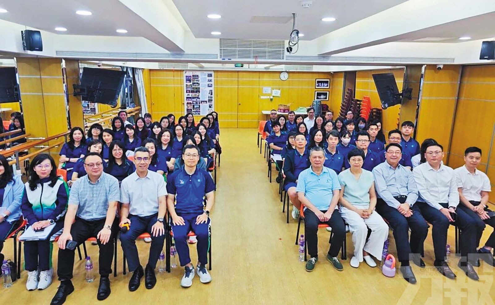名醫團隊進校園守護教職工健康