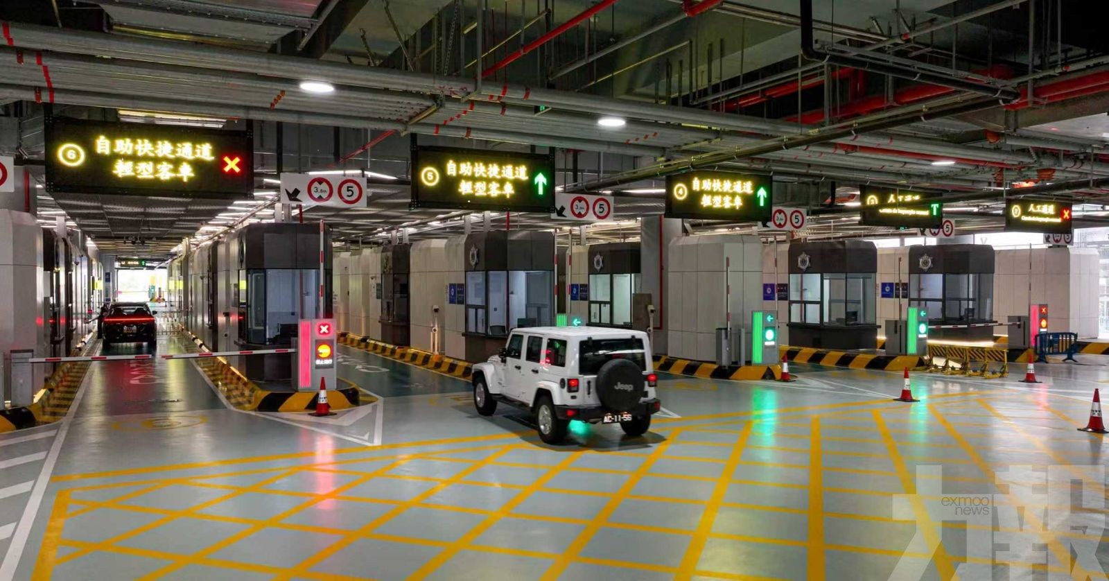 橫琴口岸一站式車道周四推智能通關
