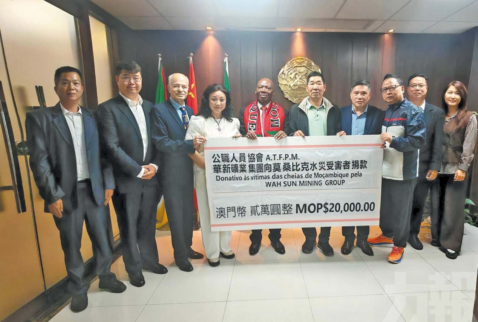 續支援莫桑比克災民