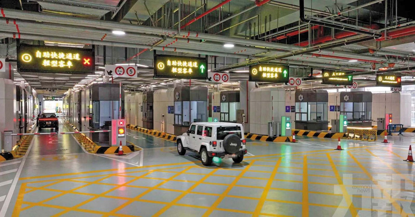 琴岸一站式車道推「智能通關」