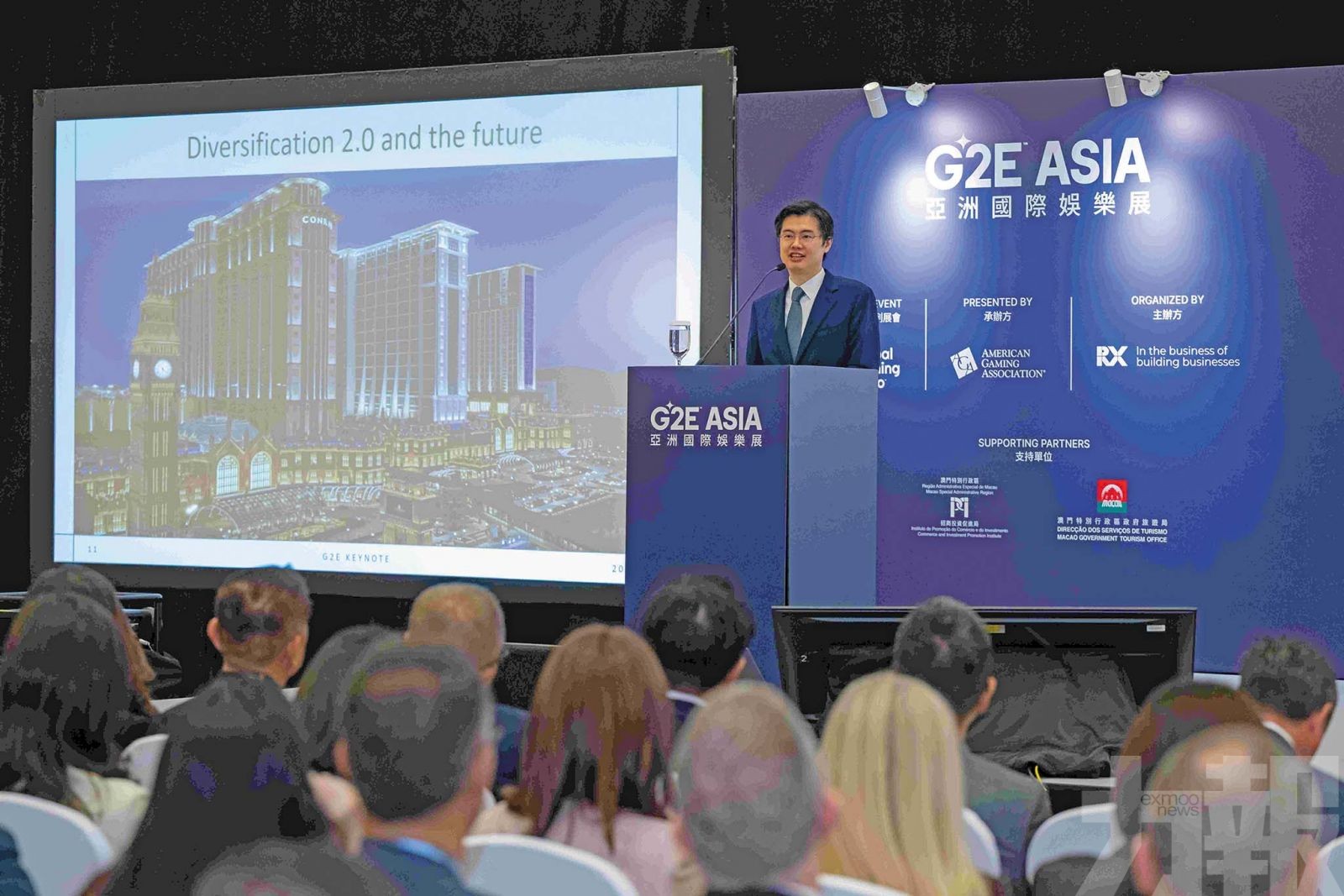 持續支持澳門建設世界旅遊休閒中心