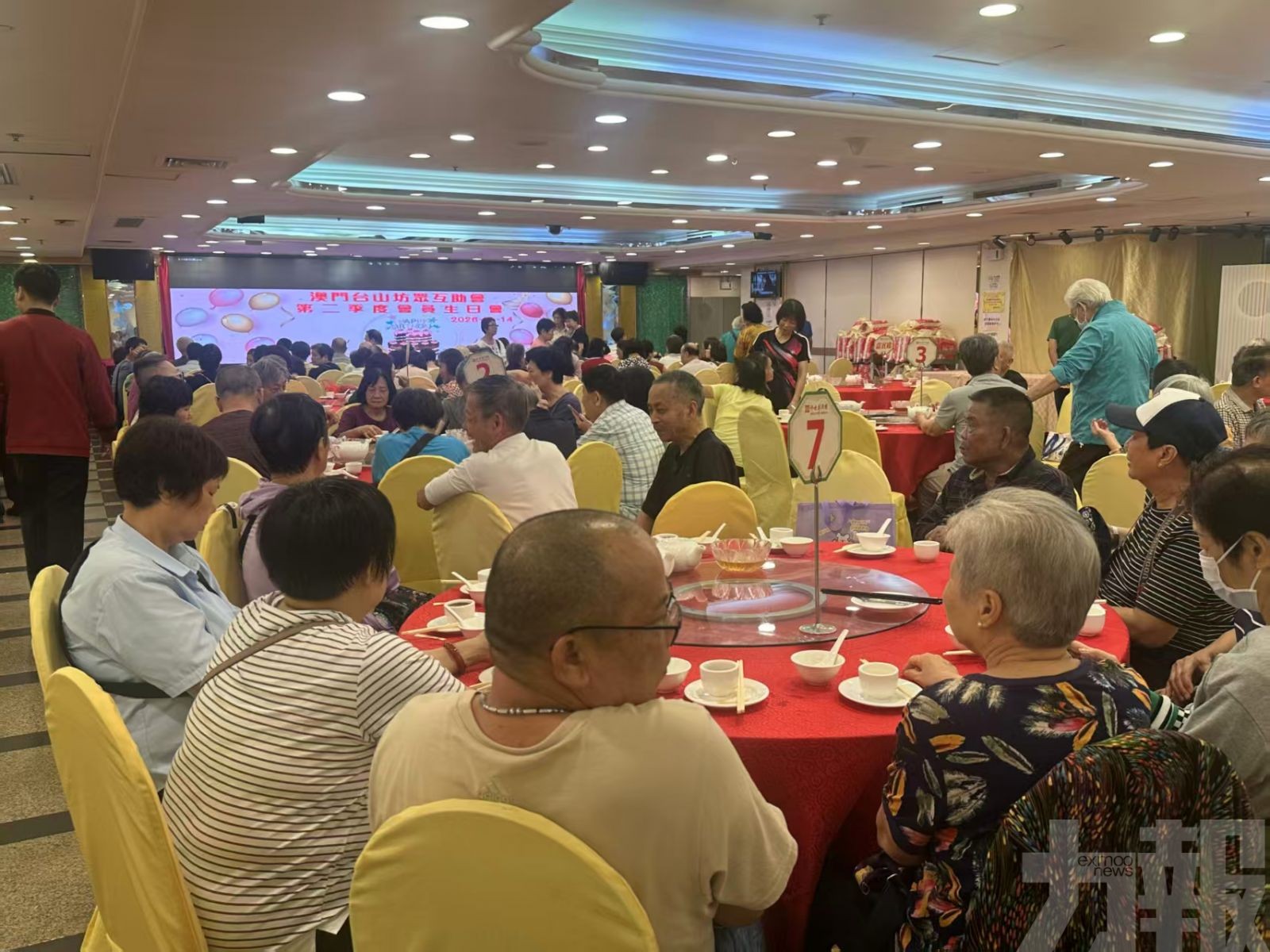 台山坊眾互助會圓滿舉辦第二季度會員生日會