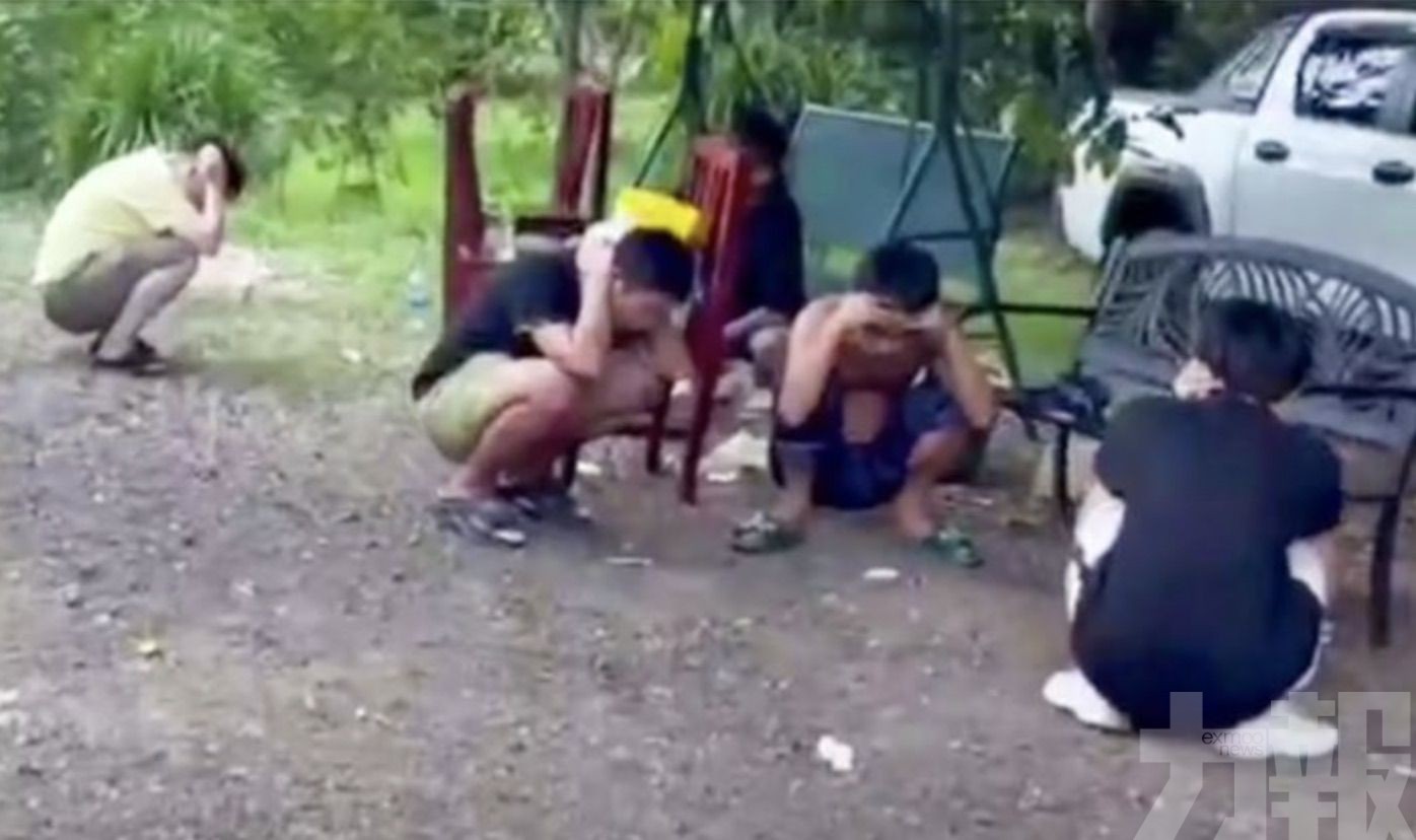 四名涉案泰國警員被捕