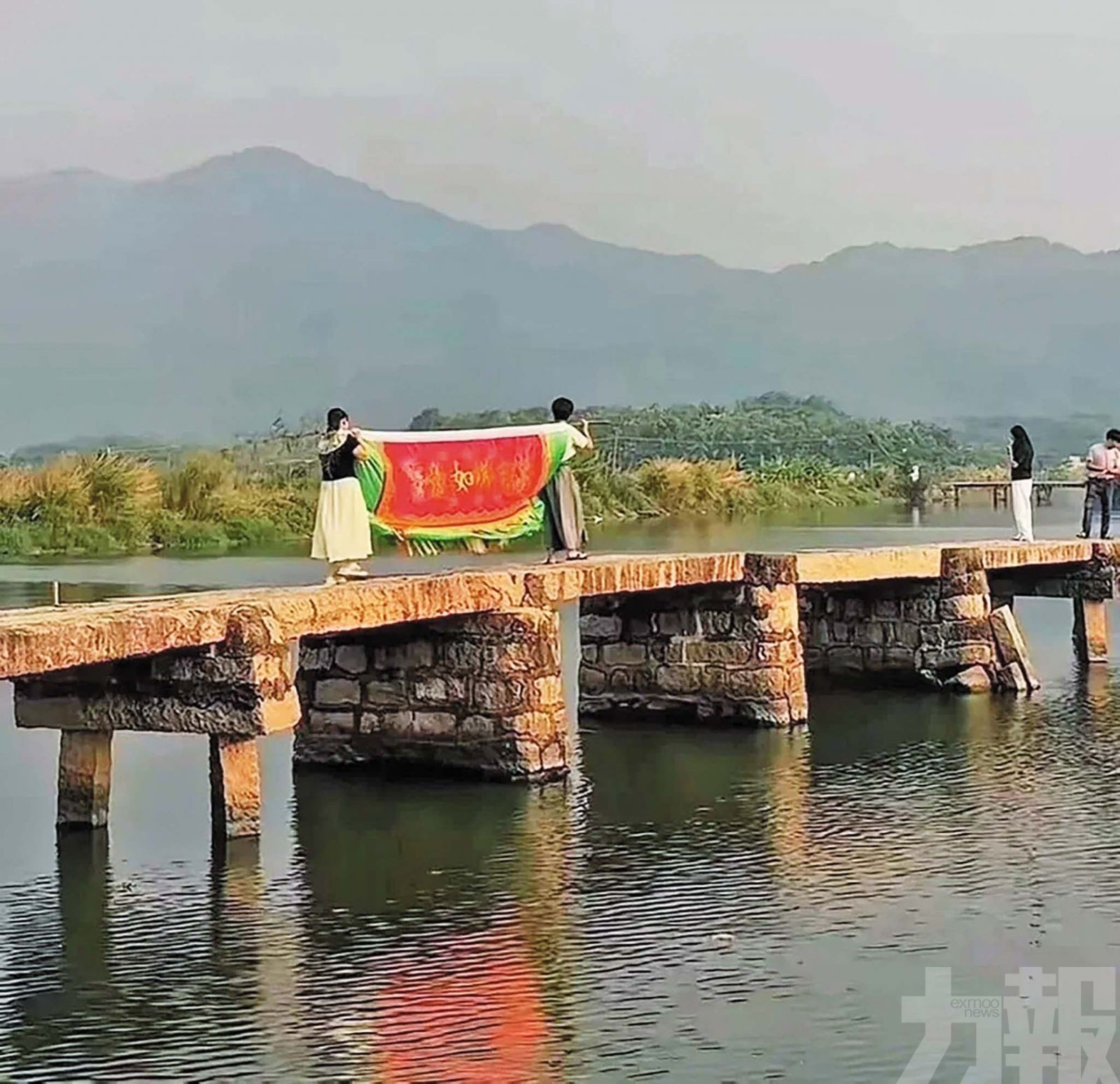 石板橋變爆紅旅遊打卡地